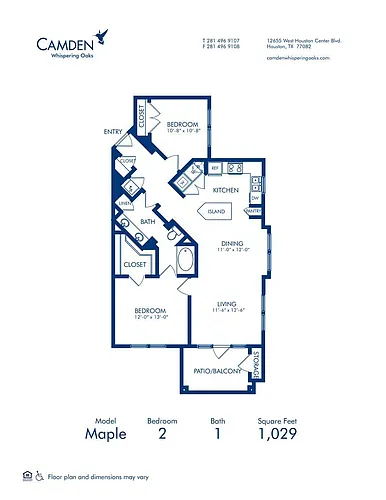 Floor plan Maple