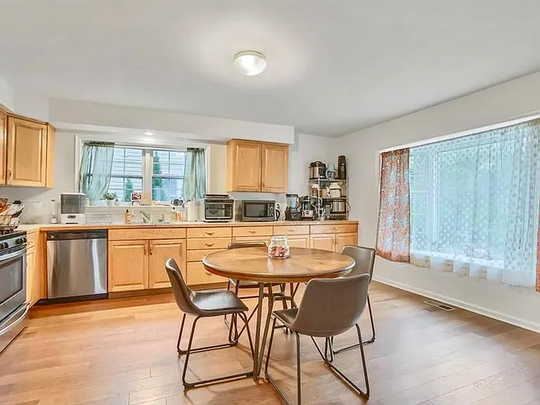 Spacious eat in kitchen.