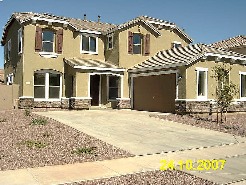Front faces North