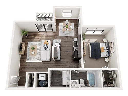Floor plan The Opal