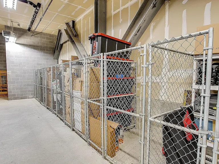 Storage in basement