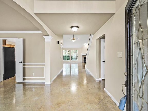 Room view without furniture