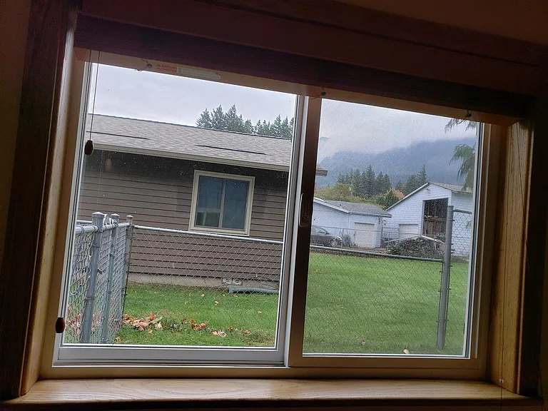 view outside the 4th room