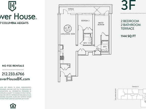 2nd image of 107 Columbia Hts #3F