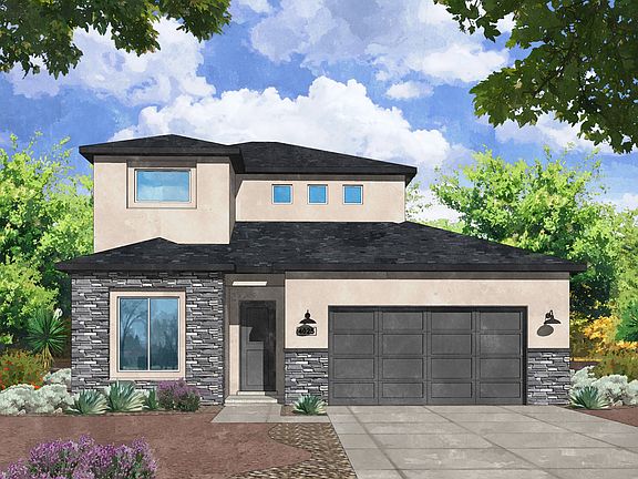 Elevation B - Turquoise