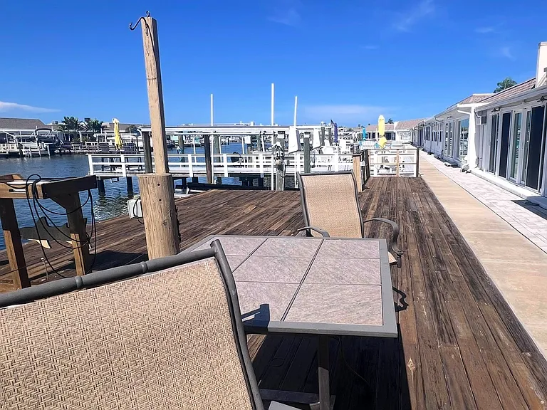Deck Area and View