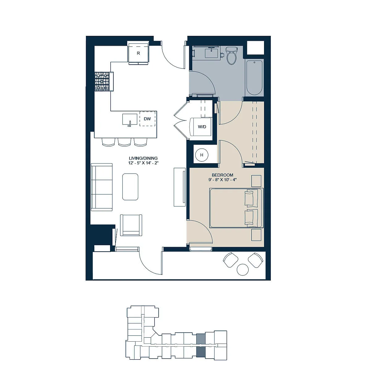Floor plan A1