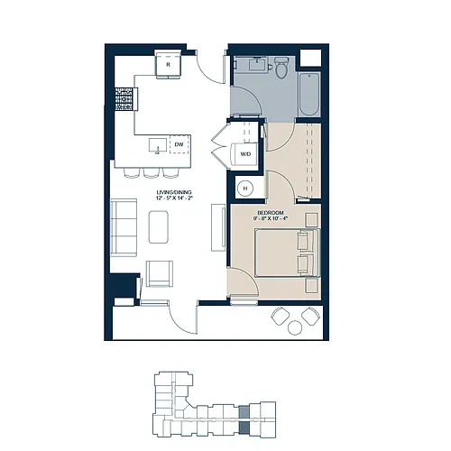 Floor plan A1
