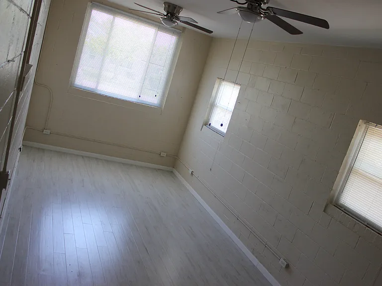 large room with high ceilings