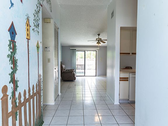 Tile floors throughout