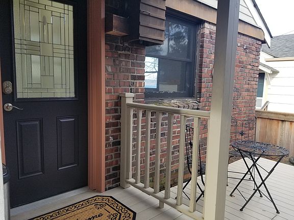 Enter around detached garage