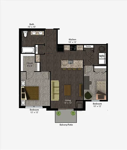 Floor plan Franklin Style G