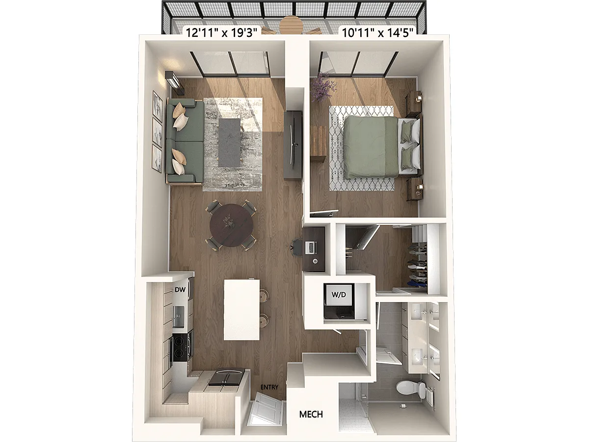 Floor plan A10-Scheme2