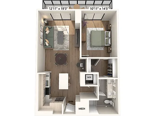 Floor plan A10-Scheme2