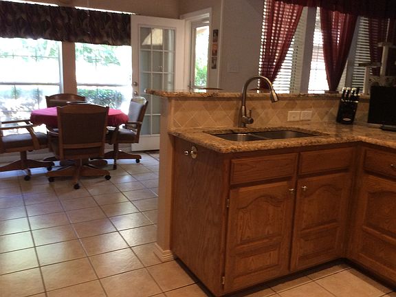 Kitchen and nook area