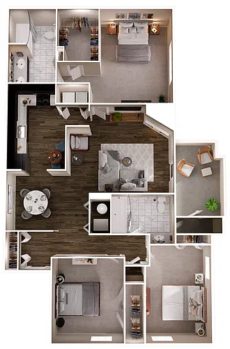 Floor plan Jacksonian Phase II