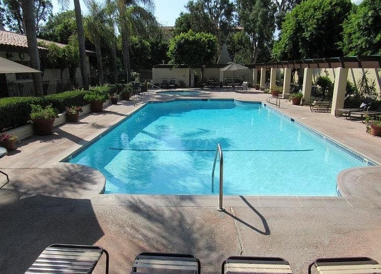 Pool and Jacuzzi Area