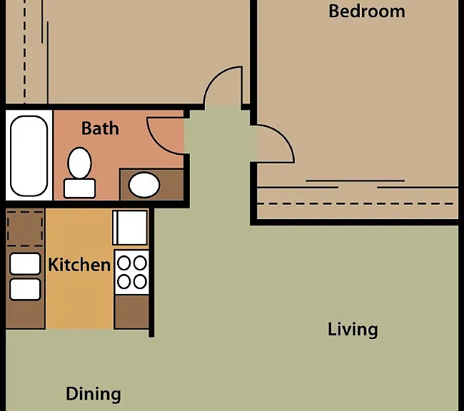 2X1 floor plan Thornbridge