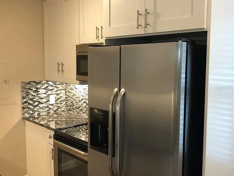 Newer stainless steel appliances