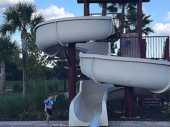 community Pool w/slide