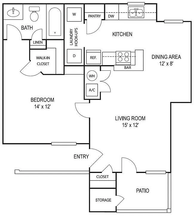 Floor plan A1-60