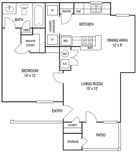 Floor plan A1-60
