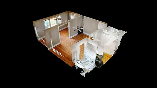 Floor plan West End 3rd floor apartment