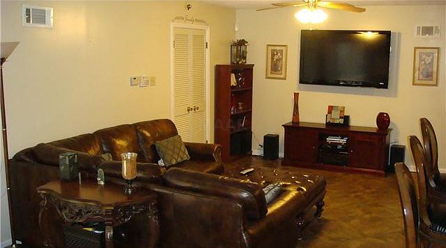 Living Space with TV