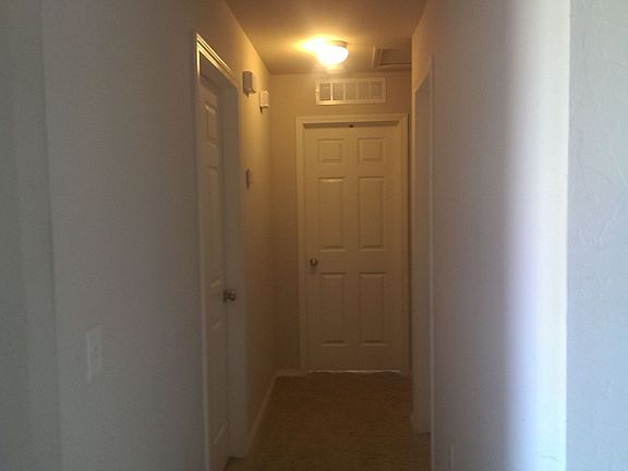 Hallway to laundry room and 