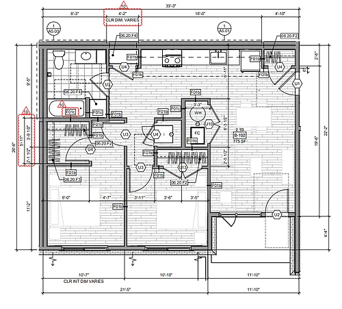 Floor plan Unit Plan 4