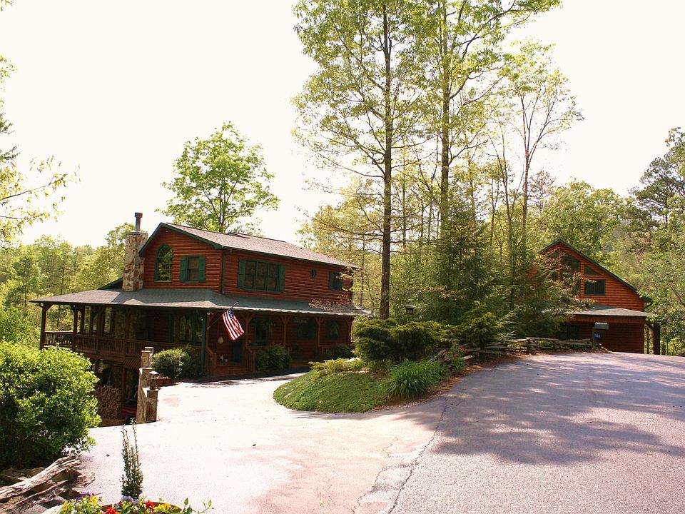 3.2 acre estate: 2 cabins plus 2BR/2BA terrace level apartment