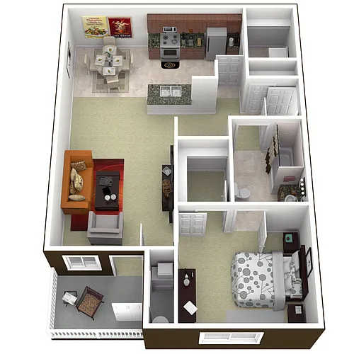 Floor plan The Monoco