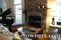 Fieldstone Fireplace