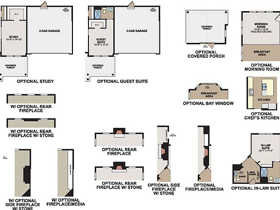 Ayres First Floor Options