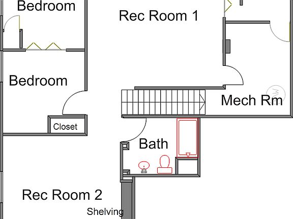 Basement Floorplan