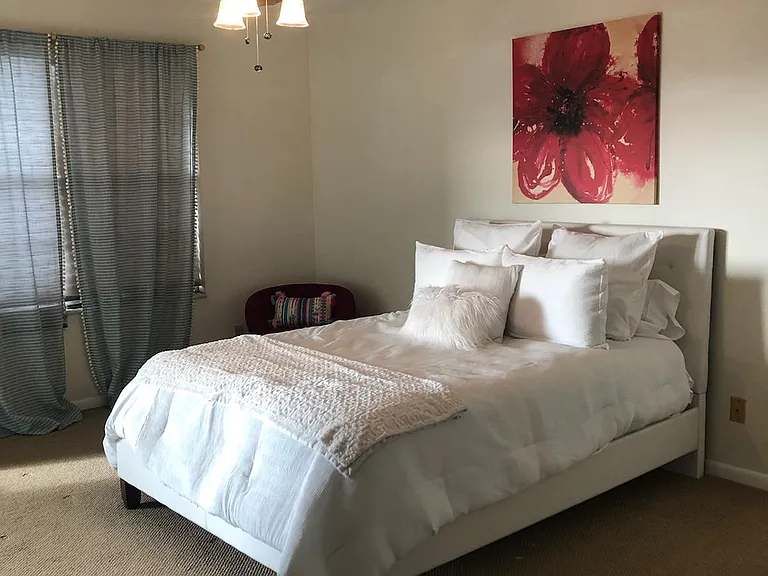 Master bedroom suite upstairs