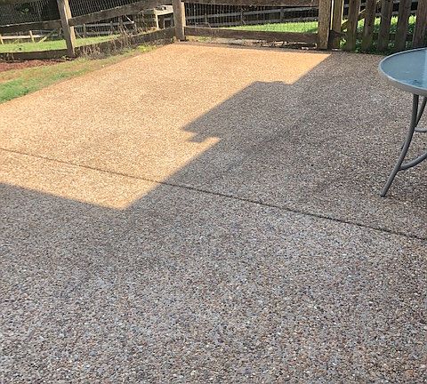 Aggregate Patio