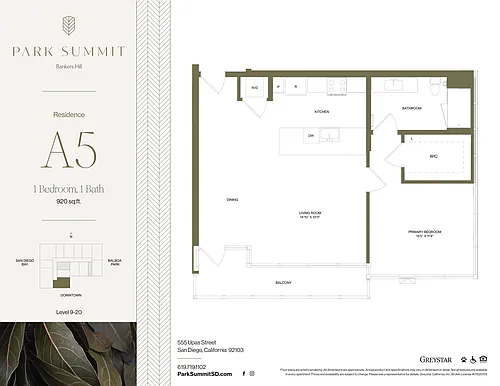 Floor plan Park summit _A5