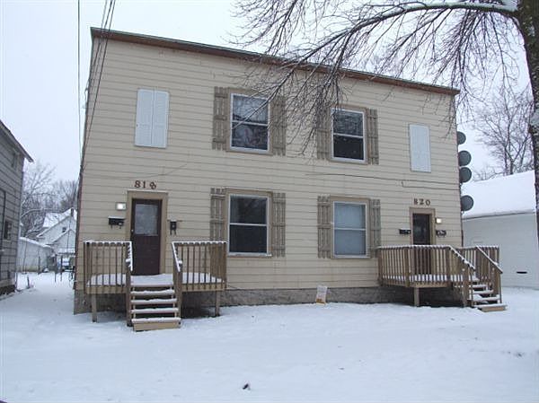 Front view in winter