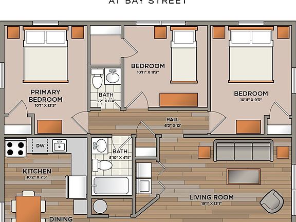 4th image of 525 Bay St Unit 237
