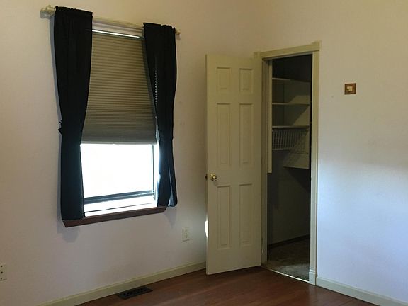 Master bedroom with custom closet