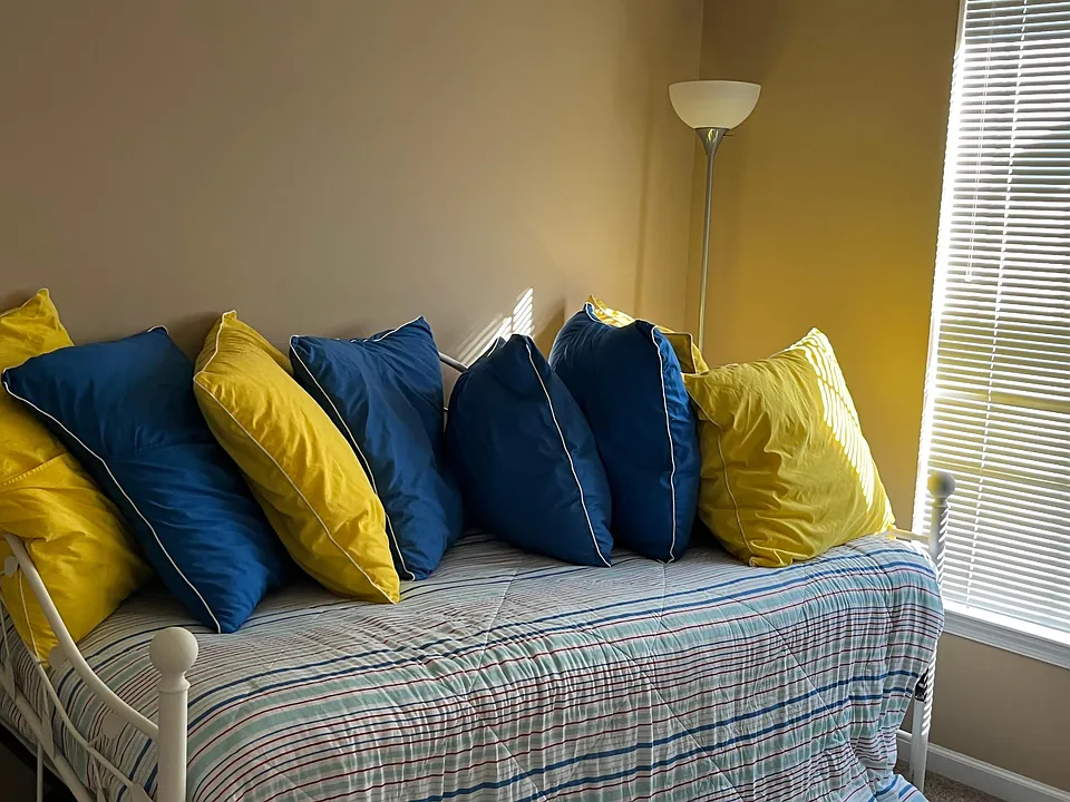 1 of the 4 bedrooms.
