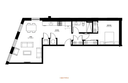 Floor plan B9m