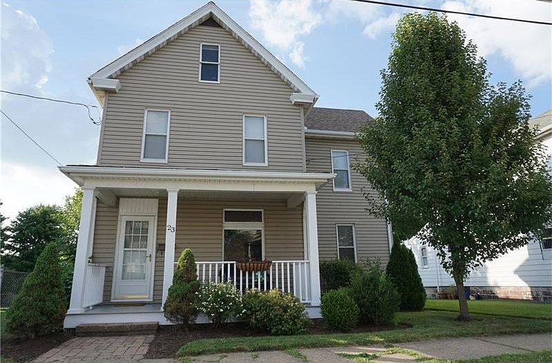 Spacious updated 2 story home that offers updated siding, room and railings.