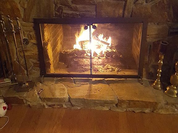 toasty fireplace