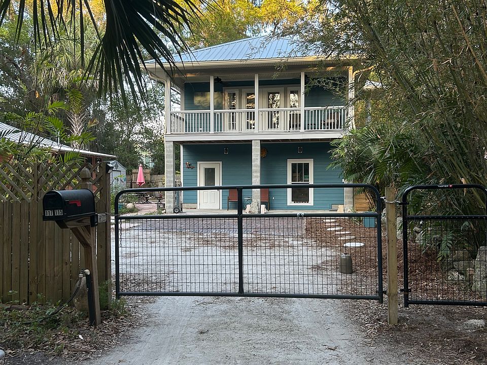 Private gated entrance