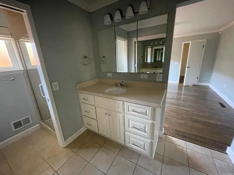 Master Bathroom and Bedroom