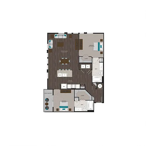 Floor plan B7