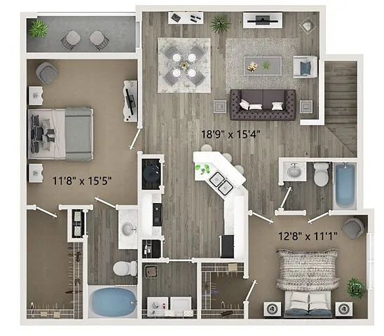 Floor plan B4