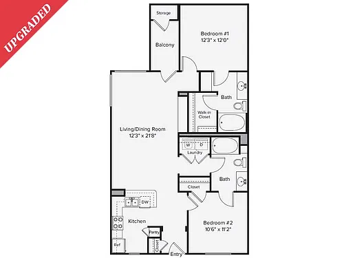Floor plan B1-Reno